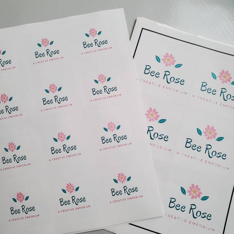 Square or Circle Labels - 3